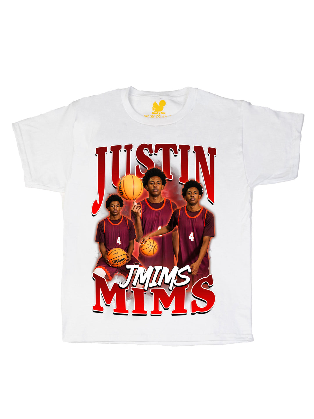 Justin Mims Collage Youth T-Shirt