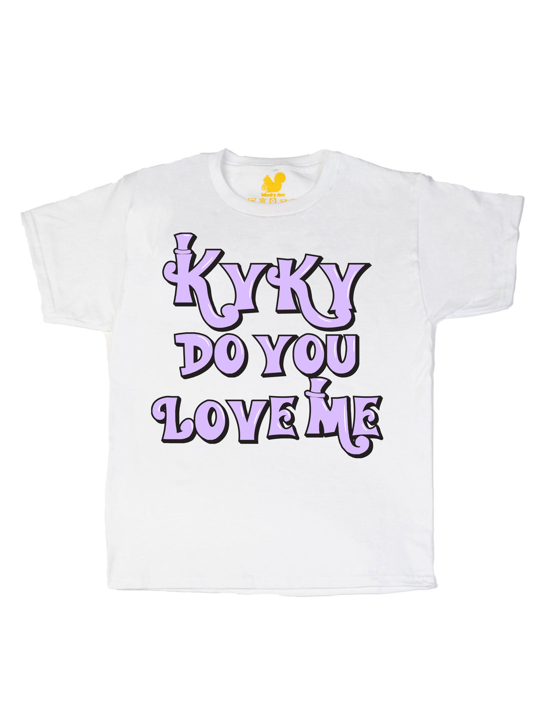 kyky do you love me purple Youth T-Shirt