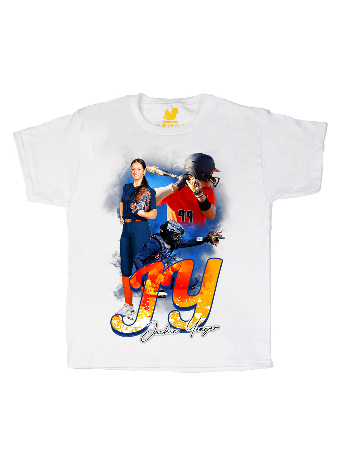 Jackie Yeager Initials Youth T-Shirt