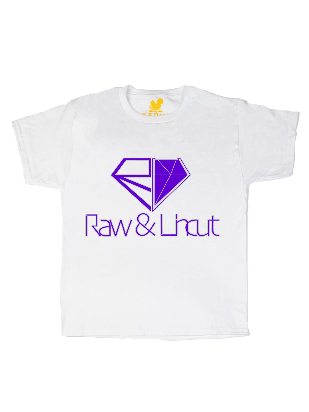 Raw and Uncut Purple Youth T-Shirt