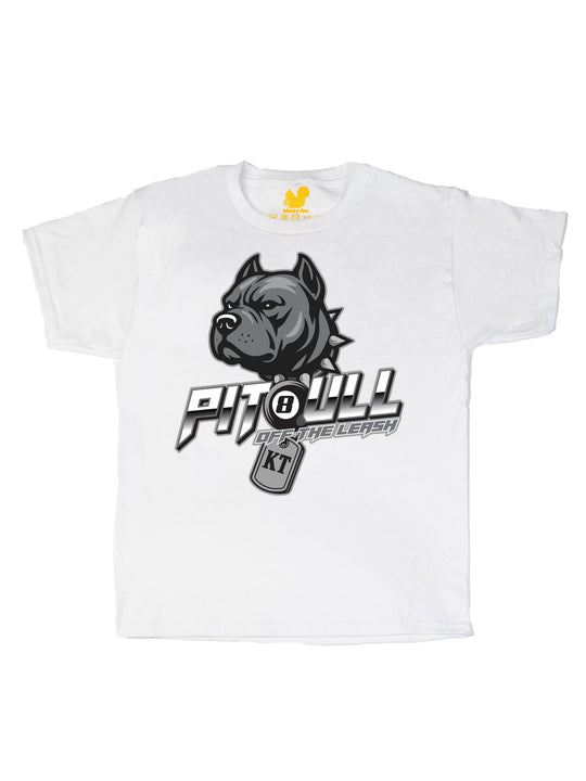 Pitbull Off The Leash Logo Youth T-Shirt