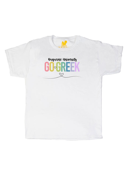 Duquesne Greek Life Youth T-Shirt
