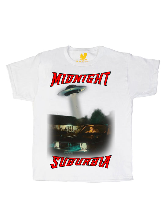 Midnight Suburbia Art C Youth T-Shirt
