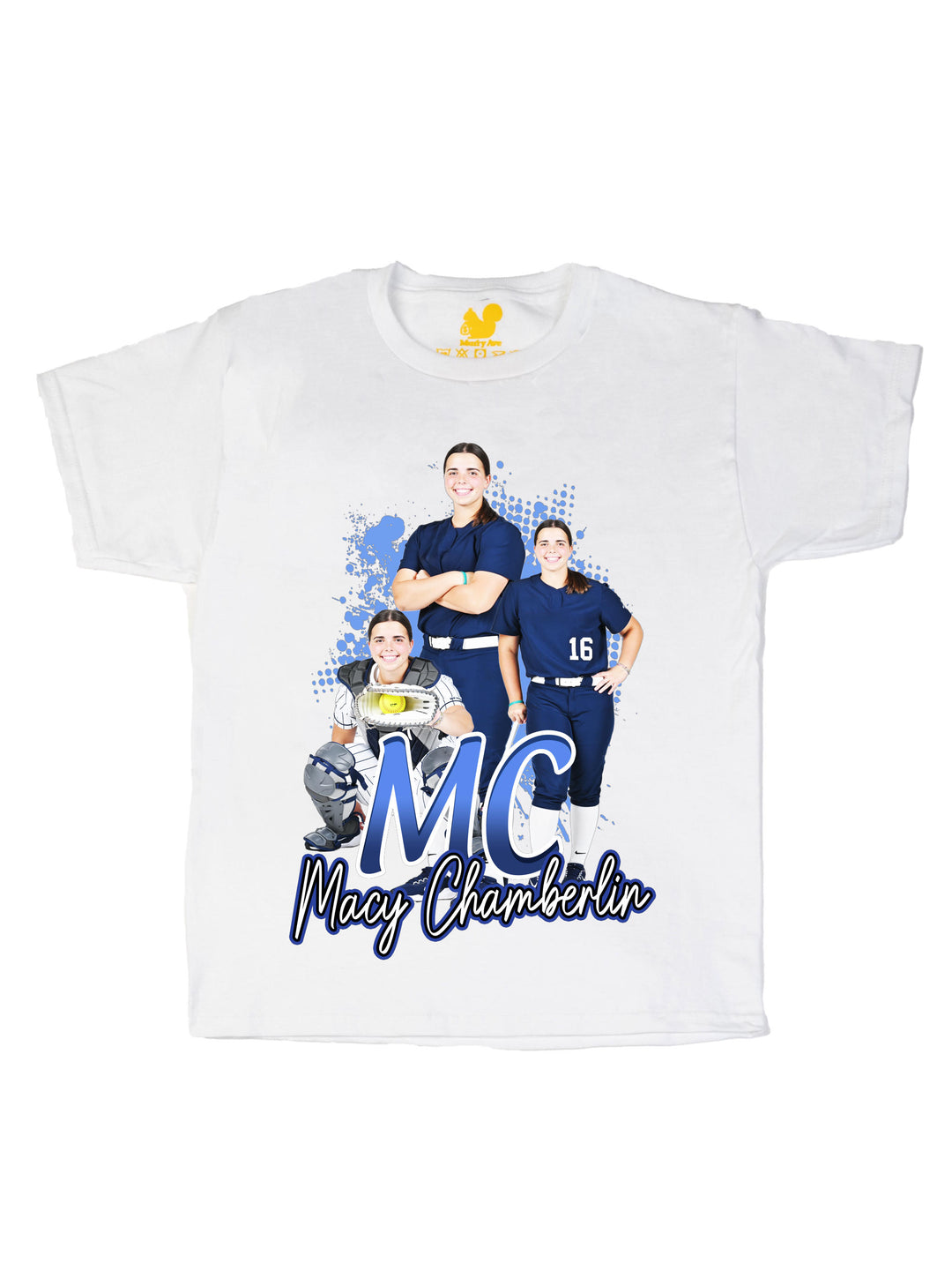 Macy Chamberlin Initials Youth T-Shirt