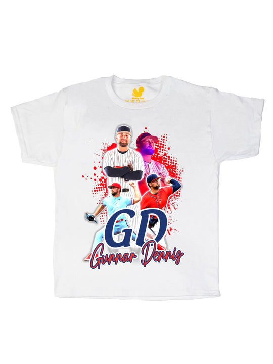 Gunnar Dennis Initials Youth T-Shirt
