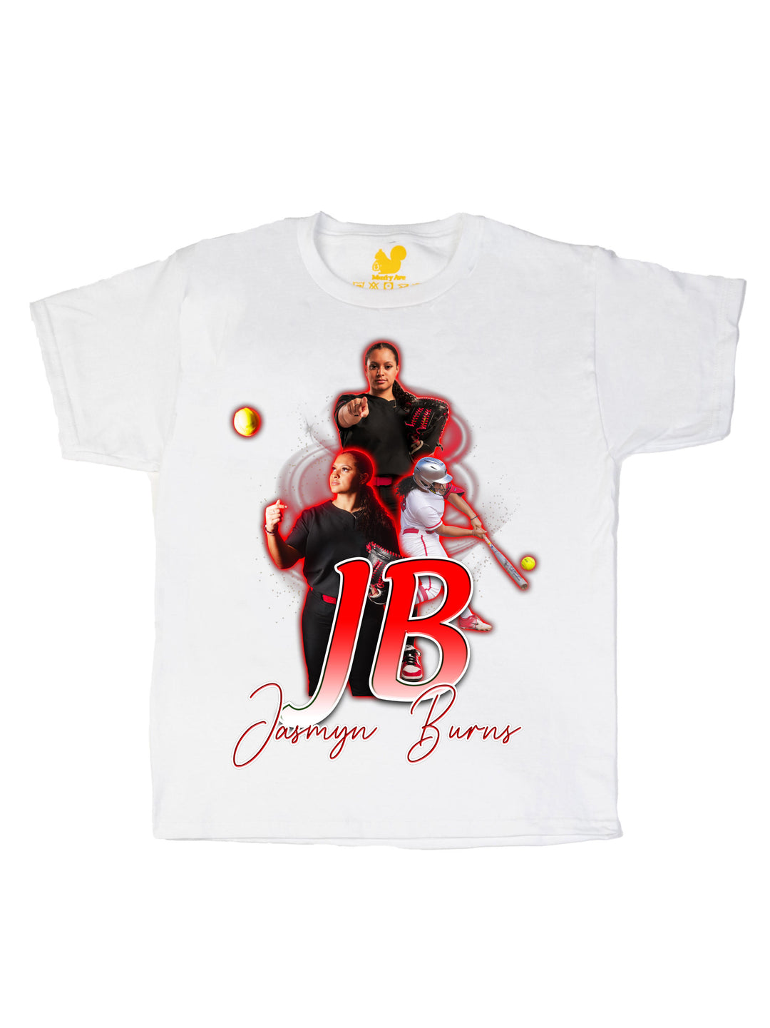 Jasmyn Burns Initials Youth T-Shirt