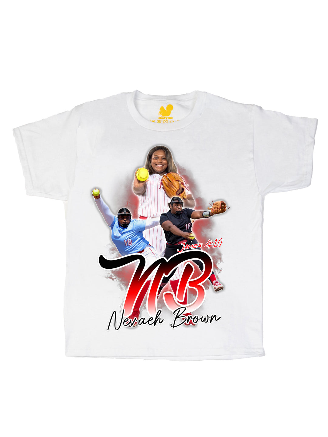 Nevaeh Brown Initials Youth T-Shirt