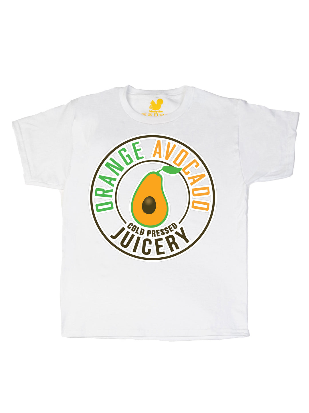 Orange Avocado Pittsburgh Logo Youth T-Shirt