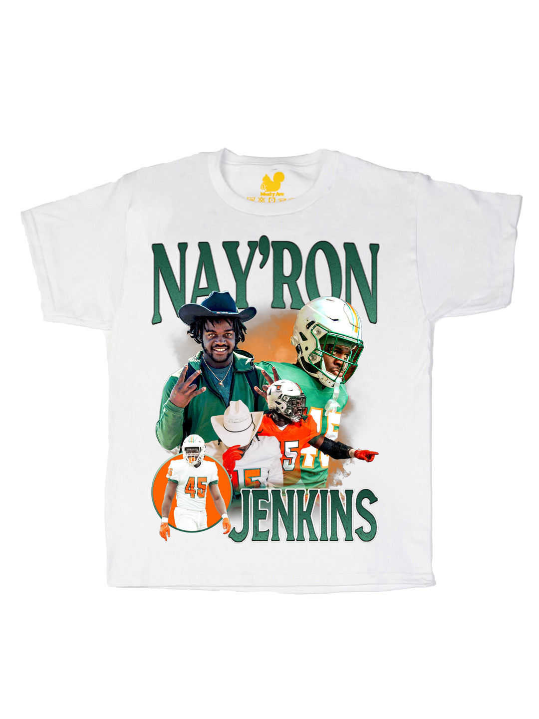 Nayron Jenkins Collage Youth T-Shirt