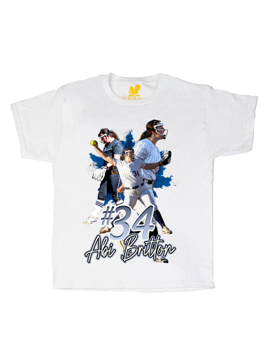 Abi Britton Initials Youth T-Shirt