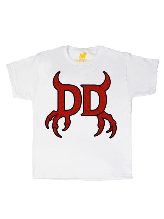 Dead Eyed Demon Red Initials Youth T-Shirt