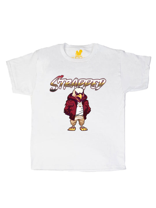 Christian White Cartoon Youth T-Shirt