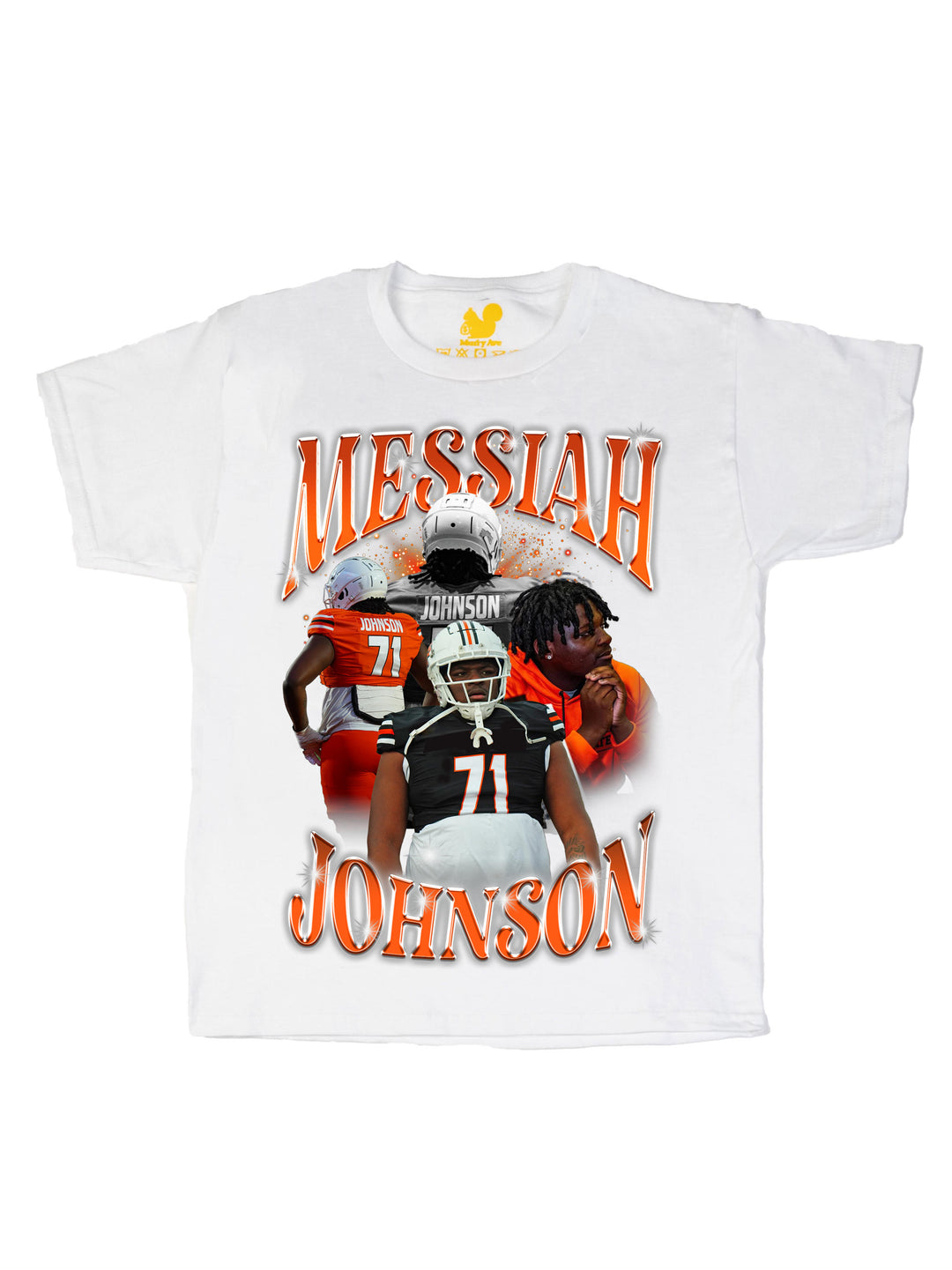 Messiah Johnson Collage Youth T-Shirt