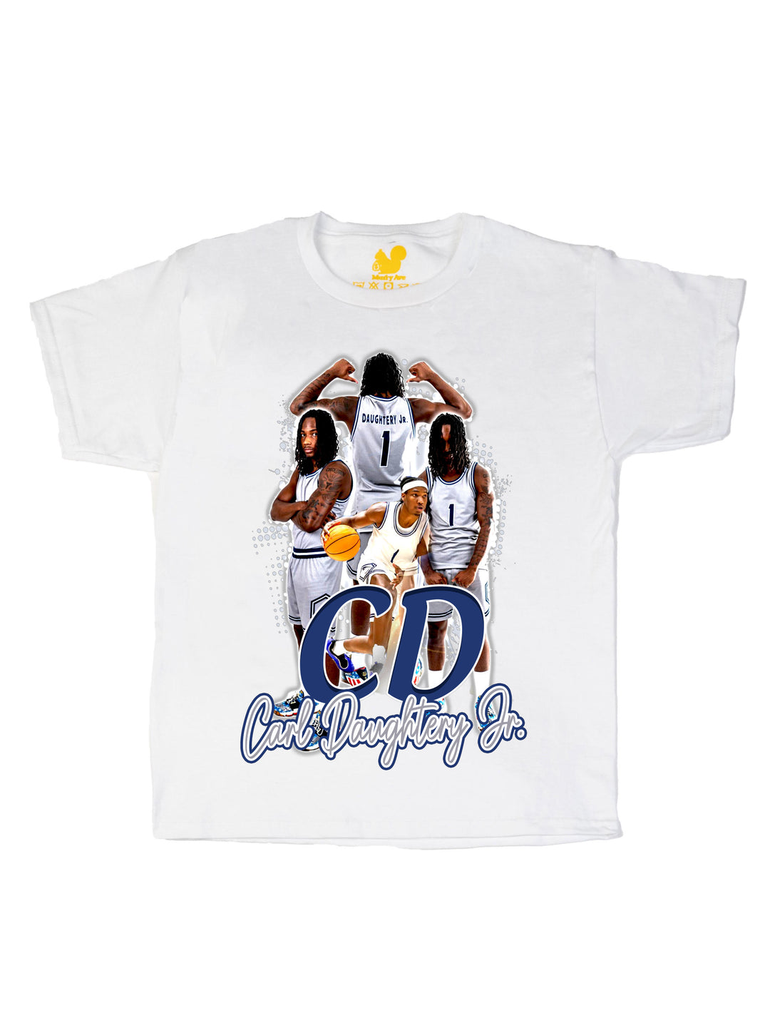 Carl Daughtery Jr Initials Youth T-Shirt