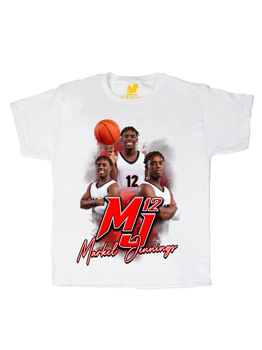 Markel Jennings Initials Youth T-Shirt
