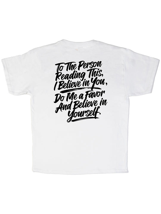 Believe In Your Self Youth T-Shirt