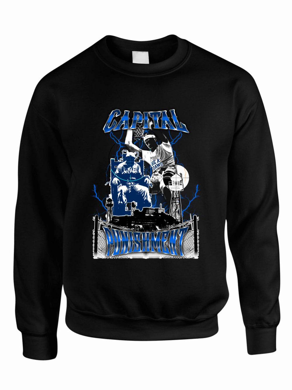 A 2 design template Crewneck Sweatshirt
