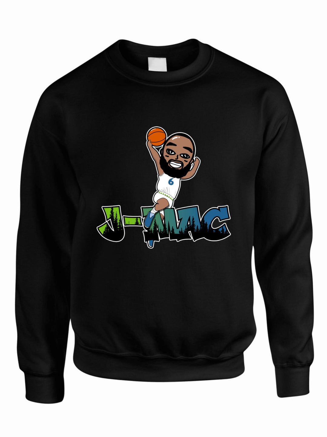 B 2 design template Crewneck Sweatshirt
