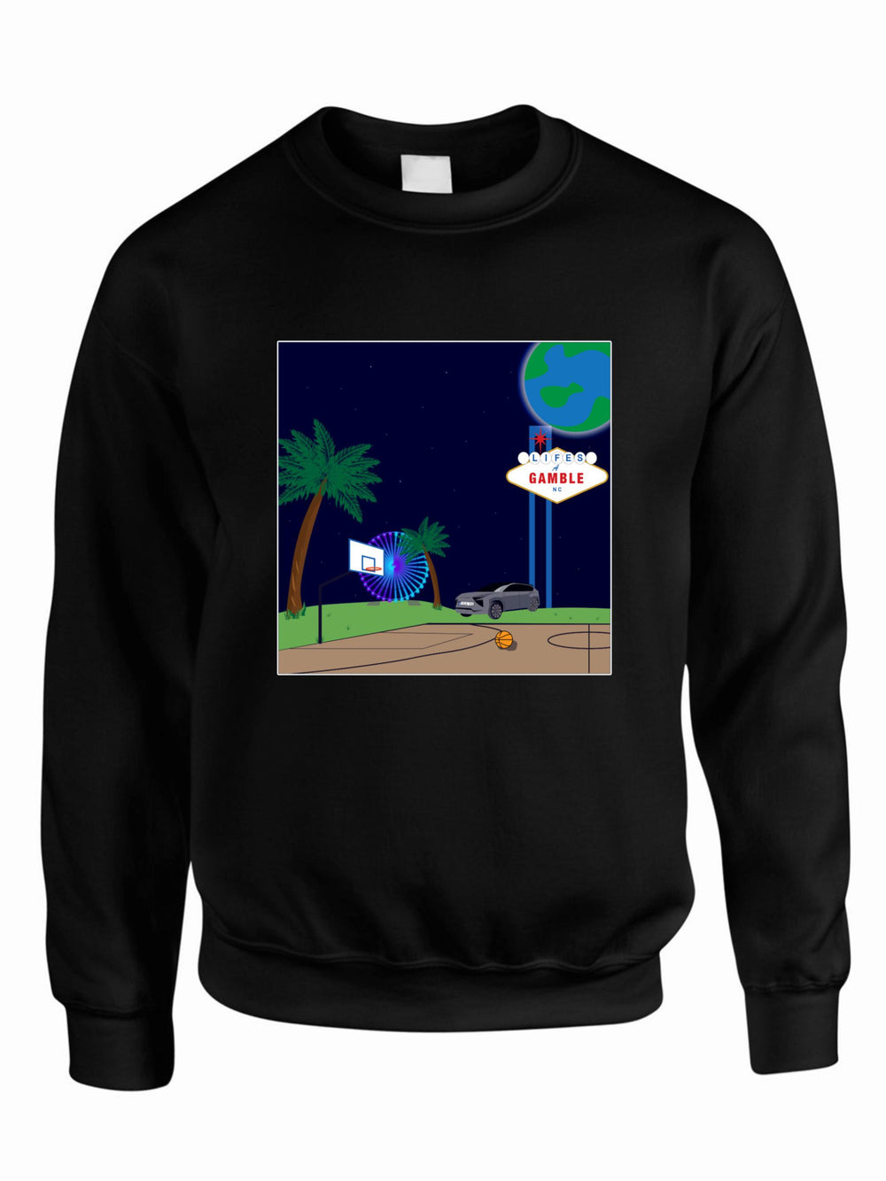 Life's a Gamble Crewneck Sweatshirt