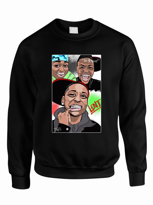 Lent Lawsen Comedy Crewneck Sweatshirt