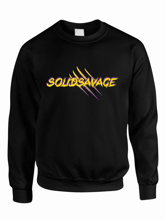 Solid Savage Crewneck Sweatshirt
