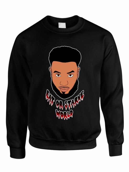 Eat or Starve World Crewneck Sweatshirt