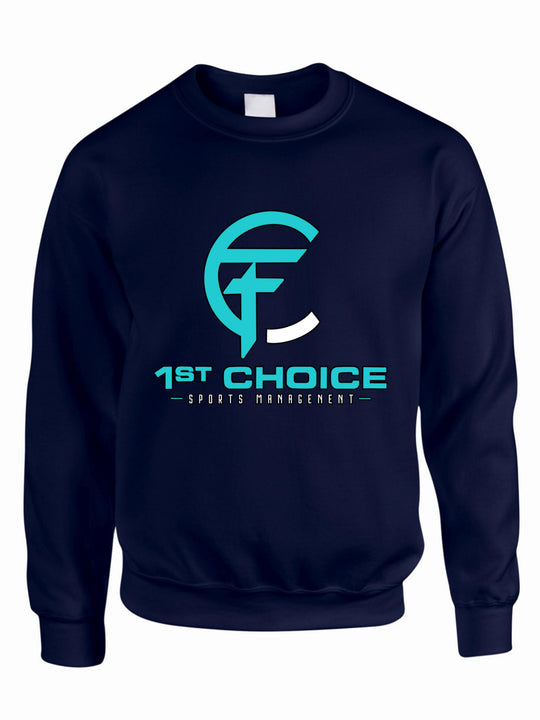1st Choice Sports Management Crewneck Sweatshirt