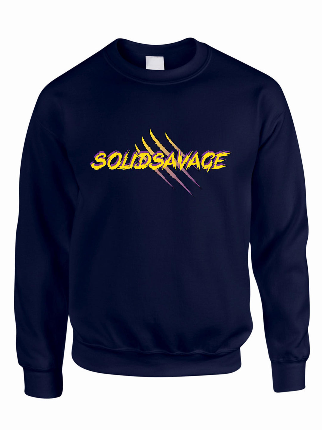 Solid Savage Crewneck Sweatshirt