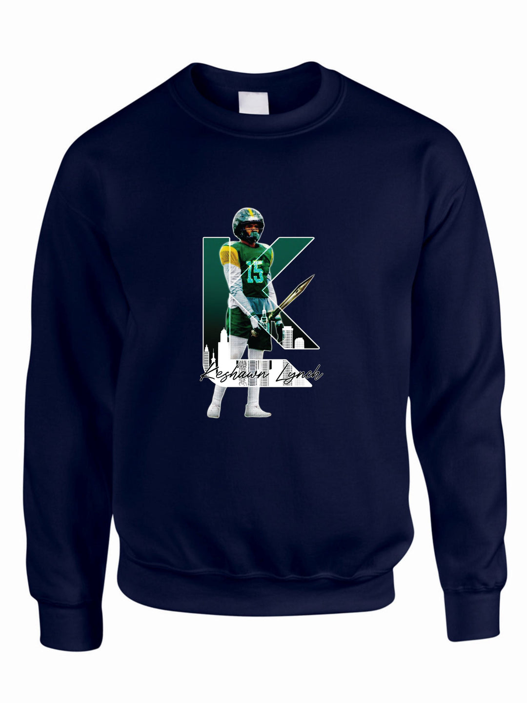 Keshawn Lynch Crewneck Sweatshirt