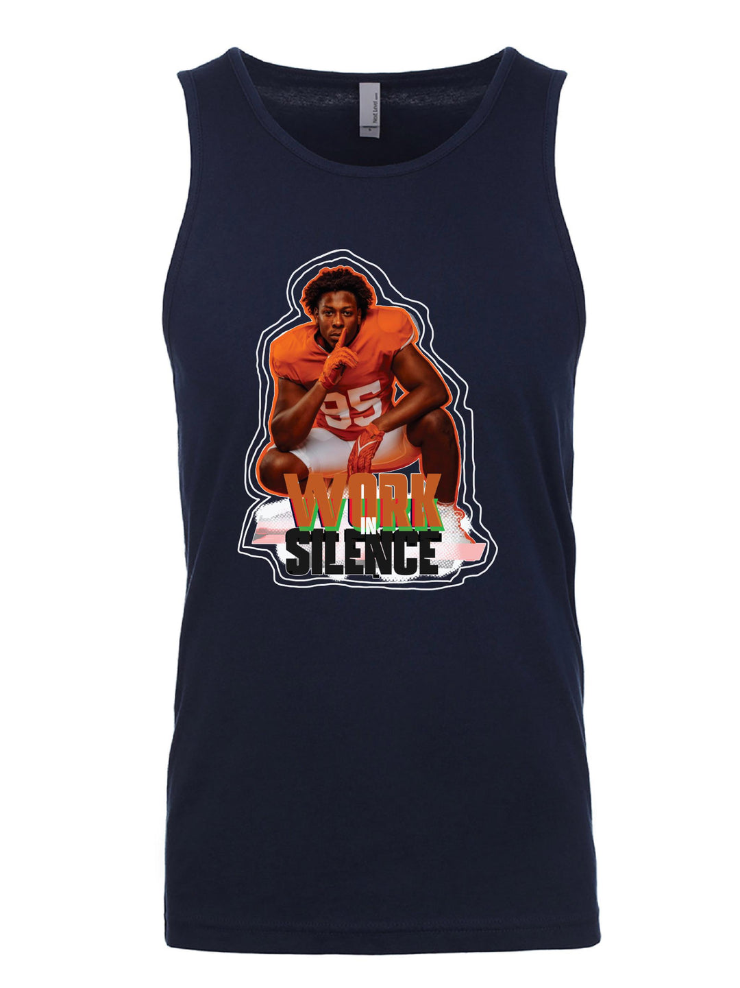 Work in Silence Tank Top