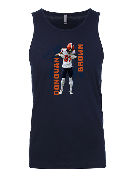 Donovan Brown Tank Top
