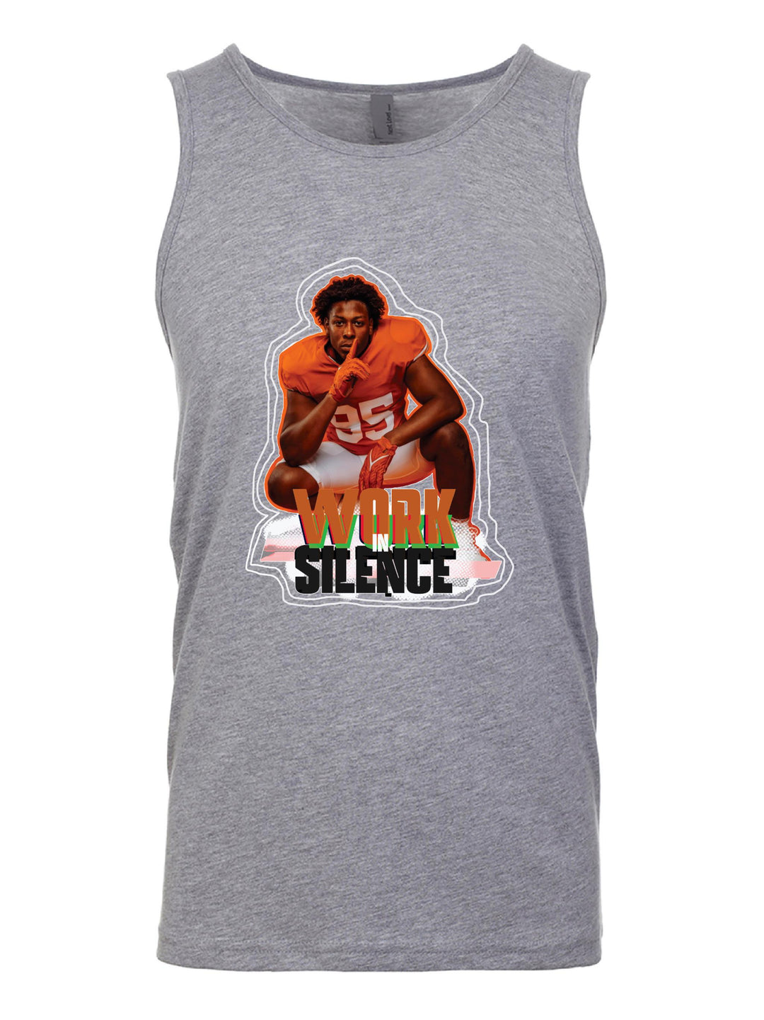 Work in Silence Tank Top
