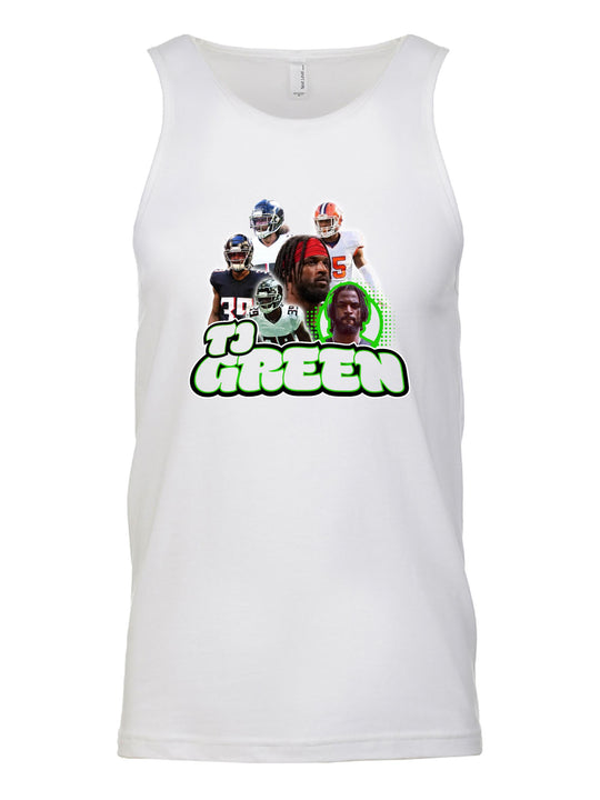 TJ Green Tank Top