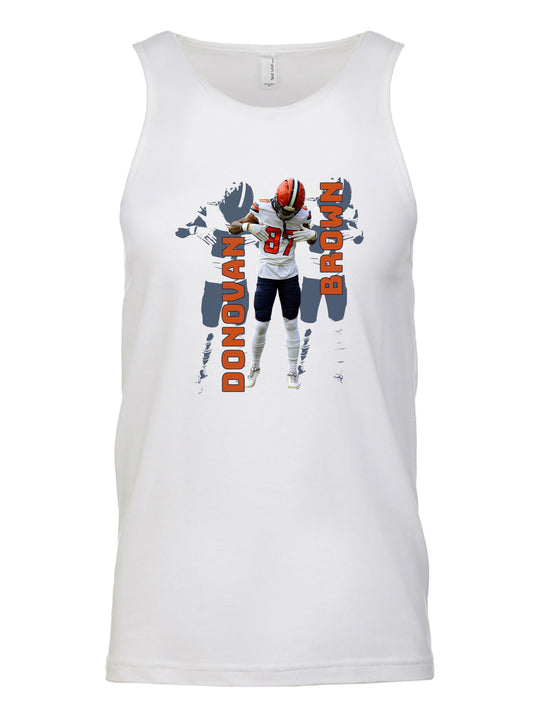 Donovan Brown Tank Top